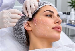 نمایش توضیحات نخ‌ های لیفت و جوانساز